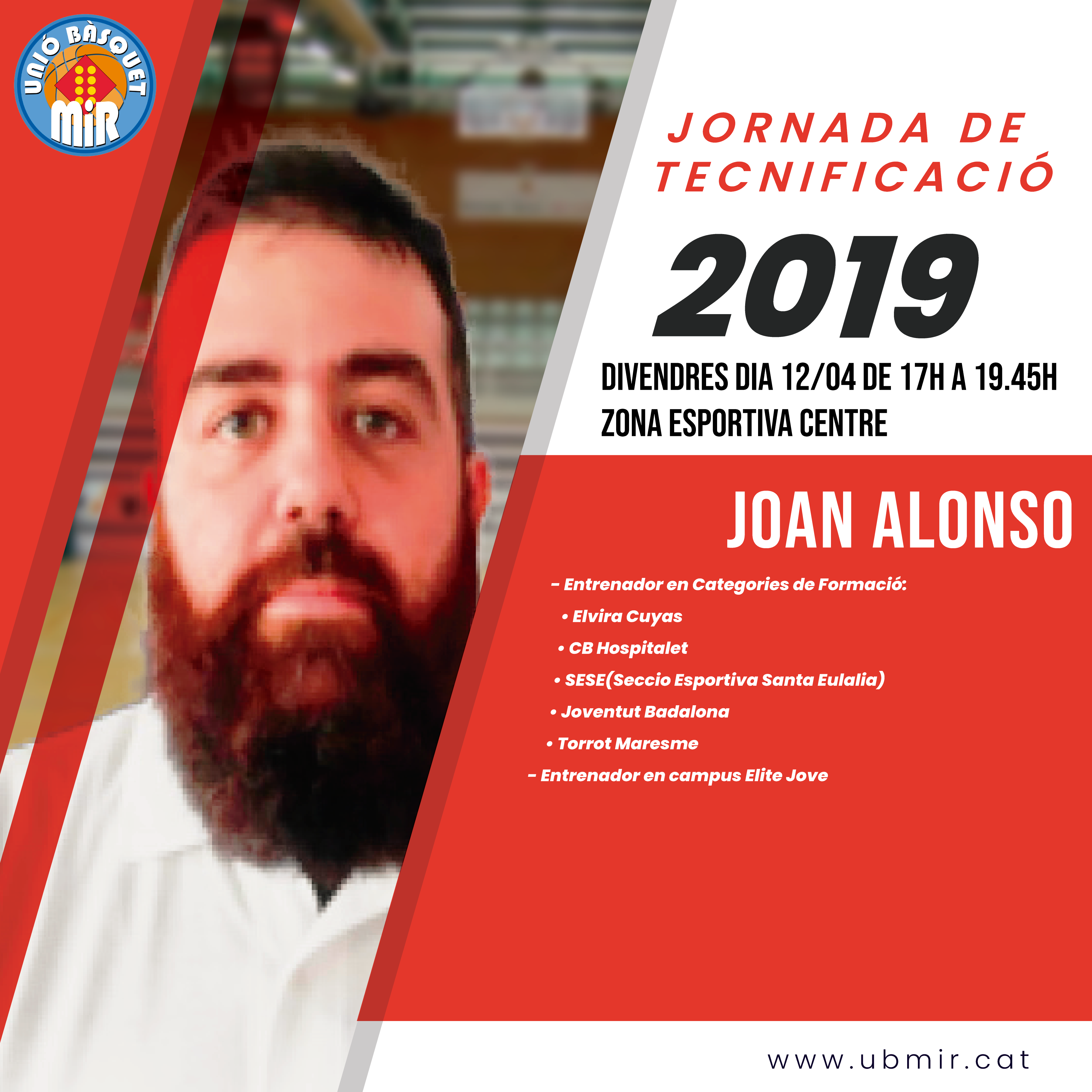 Folleto Tecnificacion 2019 JOAN