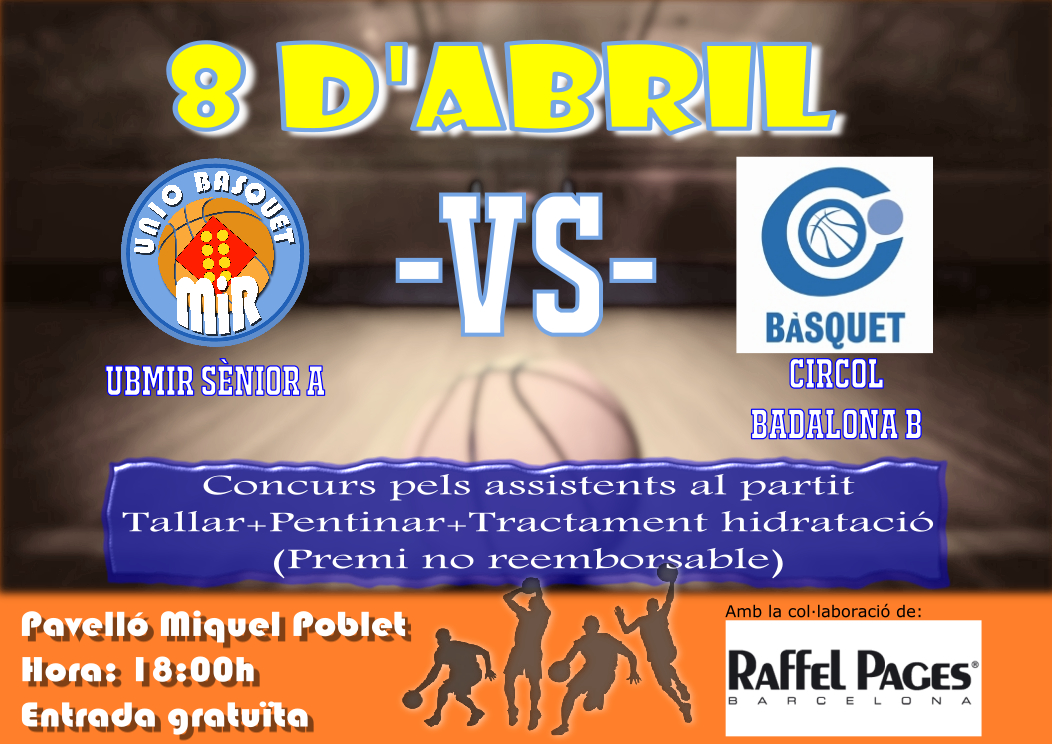 COMPARTIR SENIOR A CIRCOL 08 04 2018